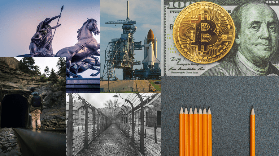 A picture collage of all the examples provided below